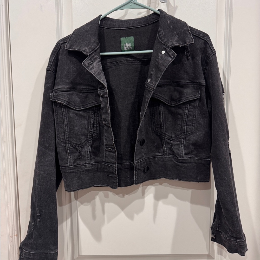 Wild Fable Charcoal Jean Jacket